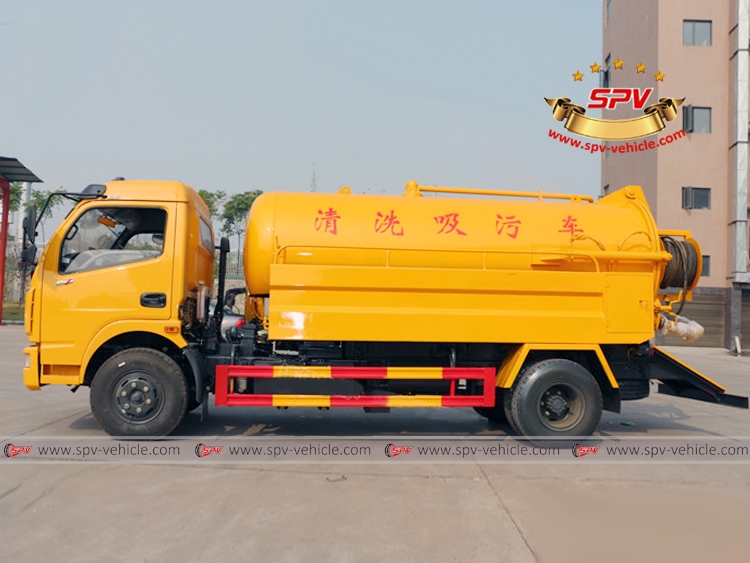 Combined Jet Suction Truck Dongfeng - LS